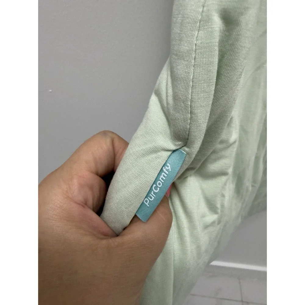 PurComfy LuxeDream Sleep Sacks 3-6M 1.0 TOG Lot 2 Pink Sage Zip Wearable Blanket